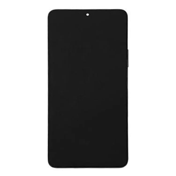 For Honor Magic4 Lite 5G (ANY-LX1  /  ANY-LX2  /  ANY-LX3) Grade C LCD Screen and Digitizer Assembly + Frame Replacement Part (Without Logo) - Black