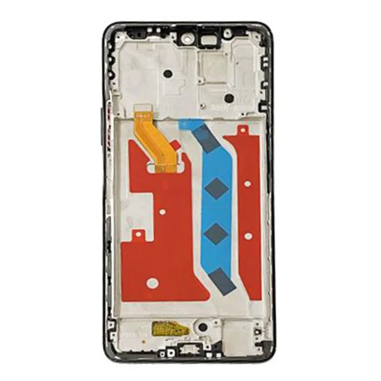 For Honor Magic4 Lite 5G (ANY-LX1  /  ANY-LX2  /  ANY-LX3) Grade C LCD Screen and Digitizer Assembly + Frame Replacement Part (Without Logo) - Black