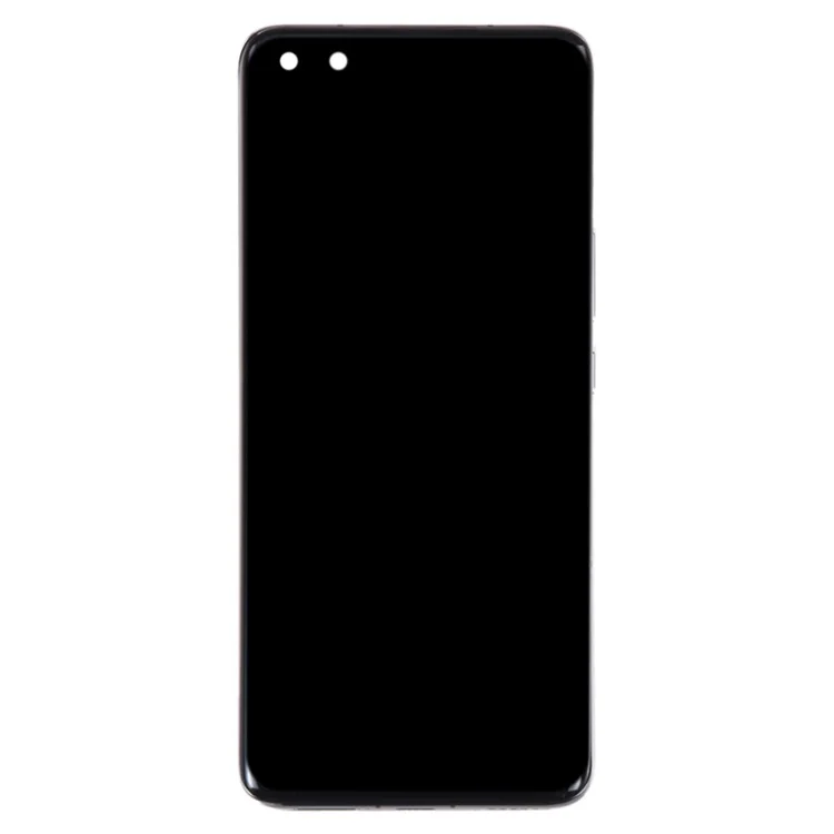 For Honor Magic4 Pro 5G OEM Grade S OLED Screen and Digitizer Assembly + Frame (Without Logo) - Black