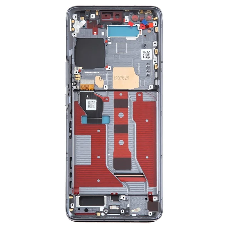 For Honor Magic4 Pro 5G OEM Grade S OLED Screen and Digitizer Assembly + Frame (Without Logo) - Black