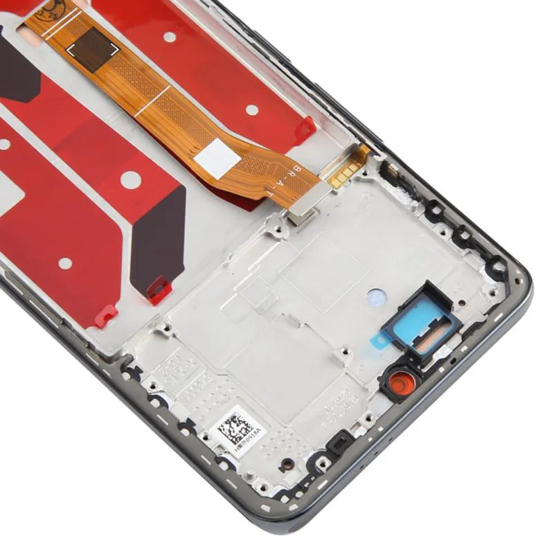 Für Honor Magic7 Lite 5G OEM-Qualität S OLED-Bildschirm und Digitizer-Einheit + Rahmen (Ohne Logo) - Schwarz