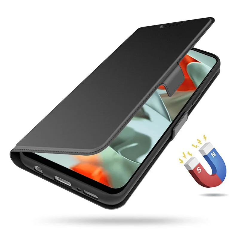 For Google Pixel 10 Pro XL Case Shockproof TPU Inner Shell Leather Phone Cover Card Slot - Black