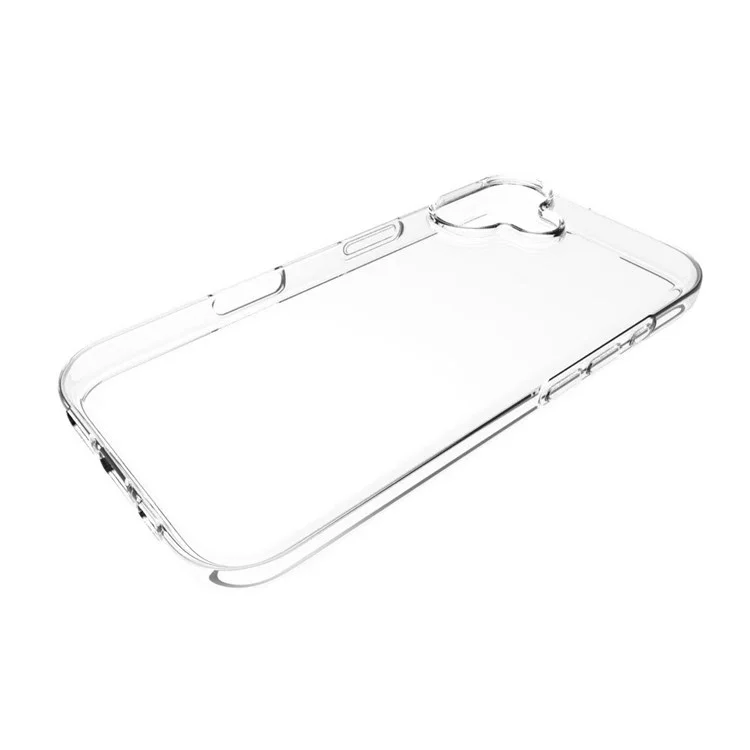 Чехол для iPhone 17 с защитой от отпечатков пальцев, прозрачный TPU чехол