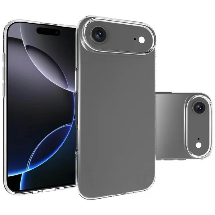 Étui Air pour iPhone 17 Coque Anti-Traces de Doigts Transparent en TPU Ultra-Résistant