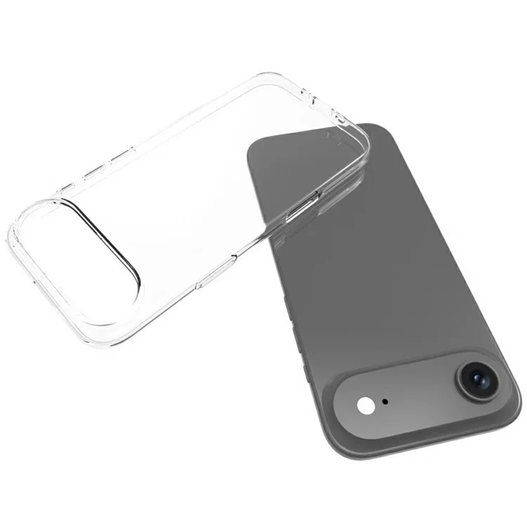 Étui Air pour iPhone 17 Coque Anti-Traces de Doigts Transparent en TPU Ultra-Résistant