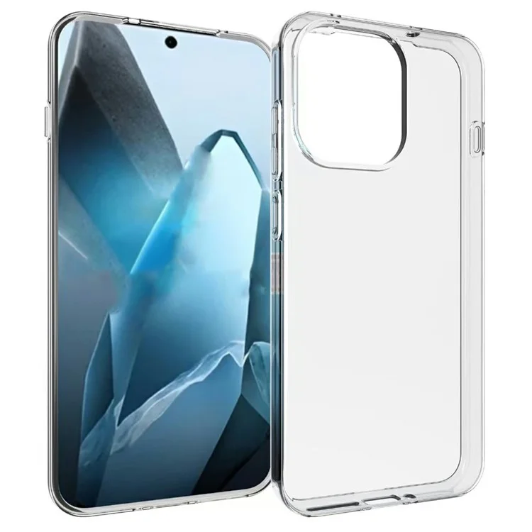For OnePlus 13T 5G Case Anti-Fingerprint Crystal Clear TPU Phone Cover