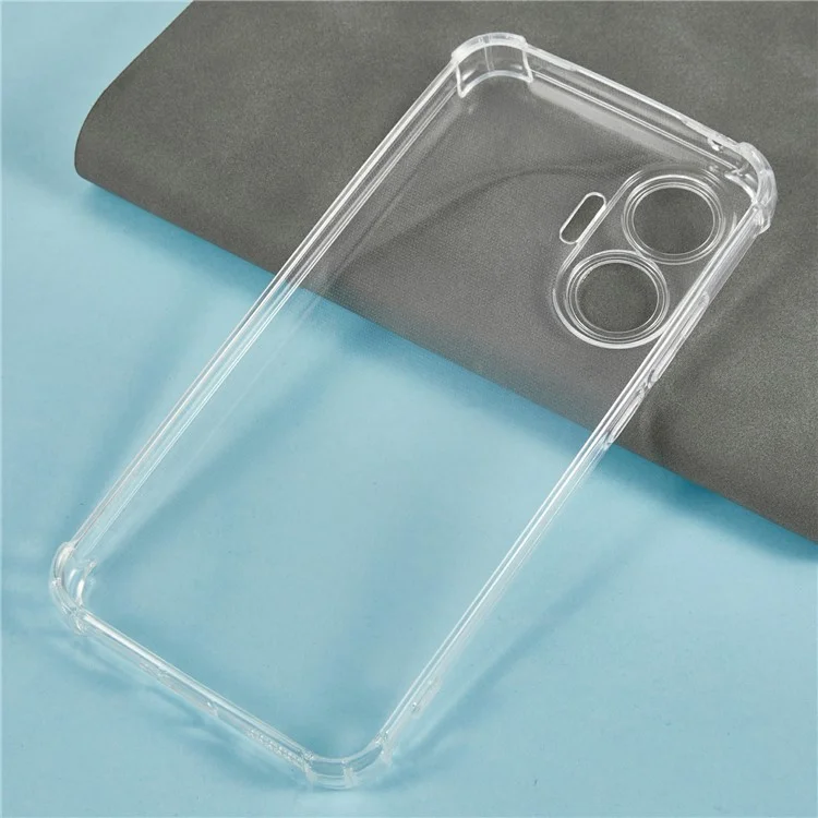 For Xiaomi Poco F7 5G  /  Redmi Turbo 4 Pro 5G Phone Case Reinforced Four Corner Anti-Drop Clear TPU Cover