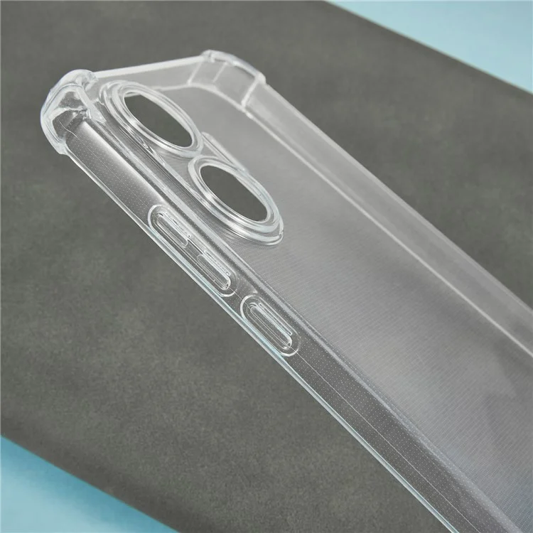 For Xiaomi Poco F7 5G  /  Redmi Turbo 4 Pro 5G Phone Case Reinforced Four Corner Anti-Drop Clear TPU Cover