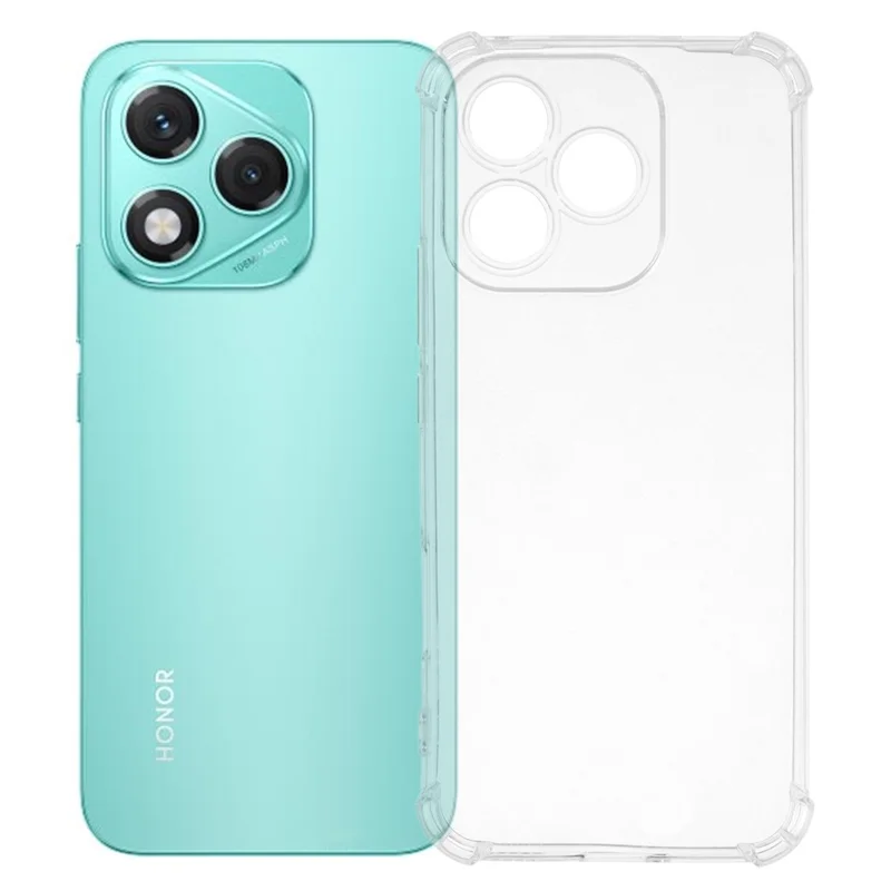 Чехол для Honor 400 Lite с усиленной защитой от падений, прозрачный TPU-чехол с усилением по четырем углам