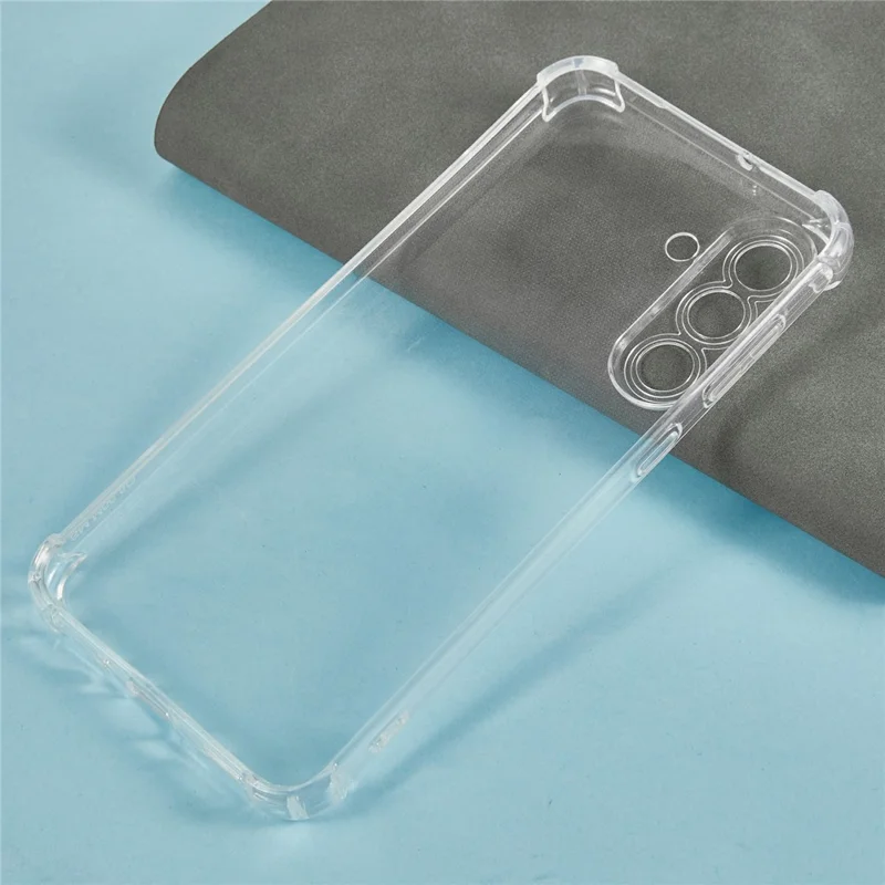 For Samsung Galaxy M56 5G Phone Case Reinforced Four Corner Anti-Drop Clear TPU Cover