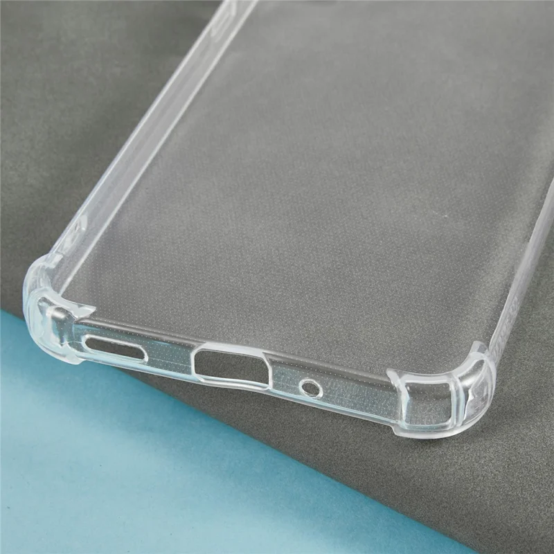 For Samsung Galaxy M56 5G Phone Case Reinforced Four Corner Anti-Drop Clear TPU Cover