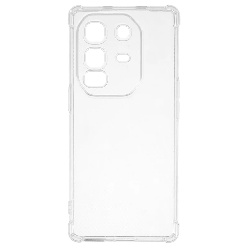 Per Infinix Note 50 Pro+ 5G Custodia per telefono Rinforzo degli angoli antiurto Copertura in TPU trasparente
