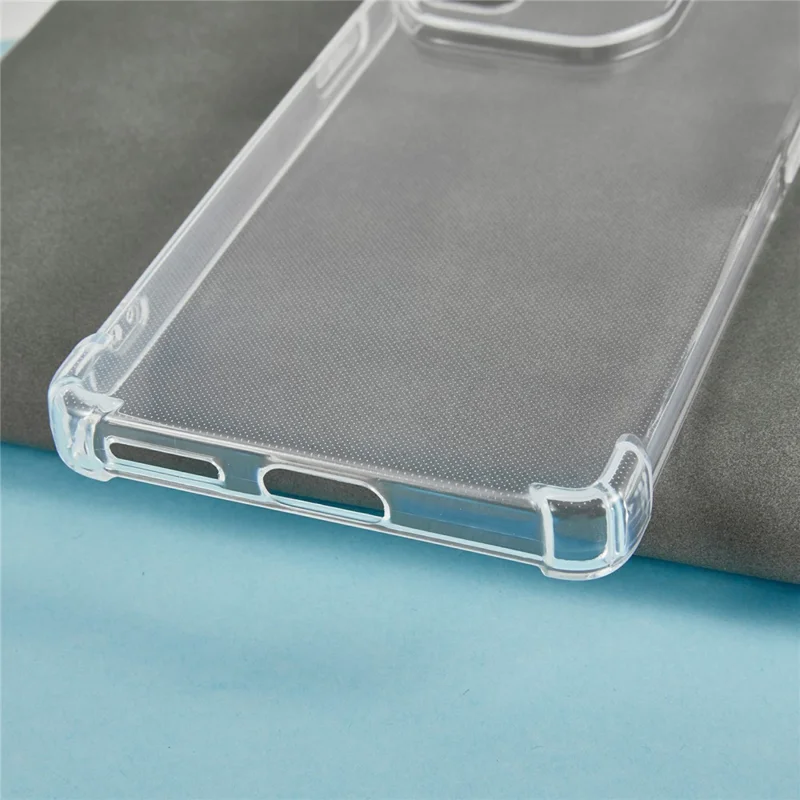 Per Infinix Note 50 Pro+ 5G Custodia per telefono Rinforzo degli angoli antiurto Copertura in TPU trasparente