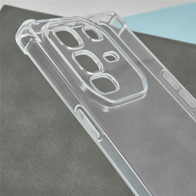 Per Infinix Note 50 Pro+ 5G Custodia per telefono Rinforzo degli angoli antiurto Copertura in TPU trasparente