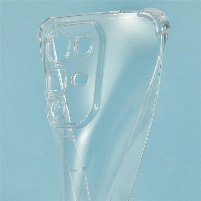 For Infinix Note 50x 5G Phone Case Reinforced Four Corner Anti-Drop Clear TPU Cover