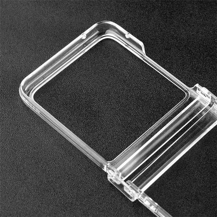 Coque Samsung Galaxy Z Flip7 5G Antichoc Cristal Transparent PC Étui Téléphone Design 3 Pièces Protection