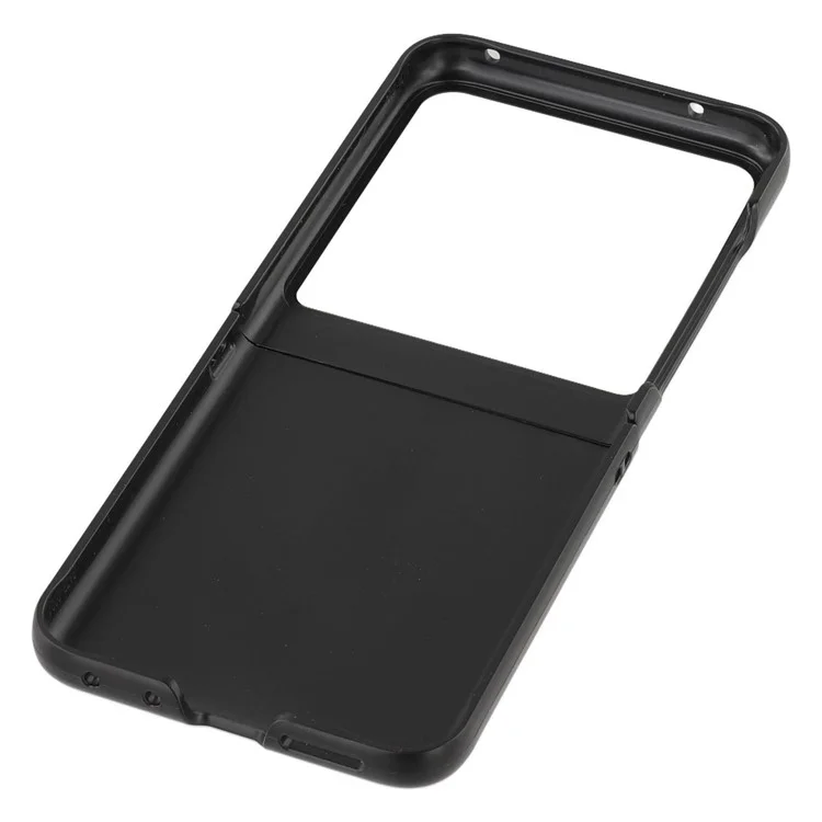 Capa para Motorola Razr 60 - Rígida Slim à Prova de Choque, Proteção Traseira do Telefone - Preta
