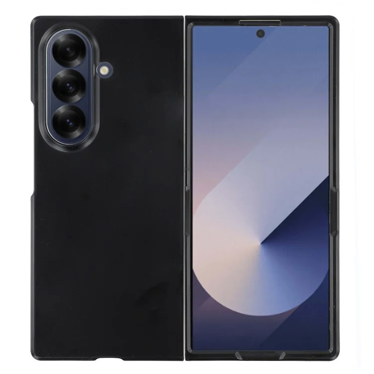 Чехол для Samsung Galaxy Z Fold7 5G - Тонкий жесткий ПК противоударный чехол для задней крышки телефона - Черный