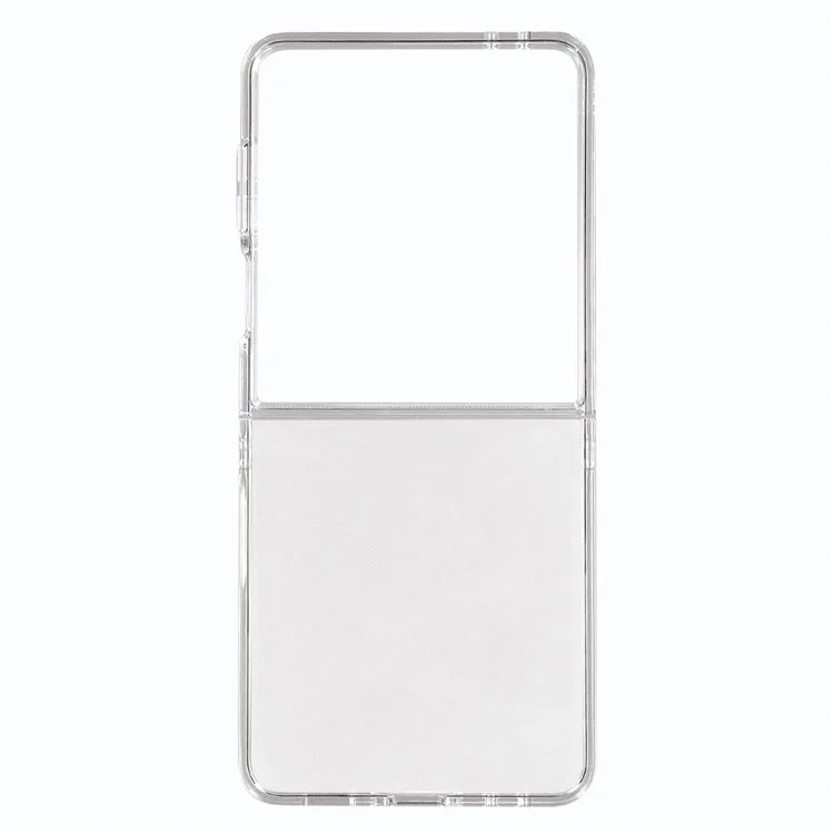 Coque pour Samsung Galaxy Z Flip7 5G - Étui Rigide et Fin en PC Anti-Choc pour Téléphone - Transparent