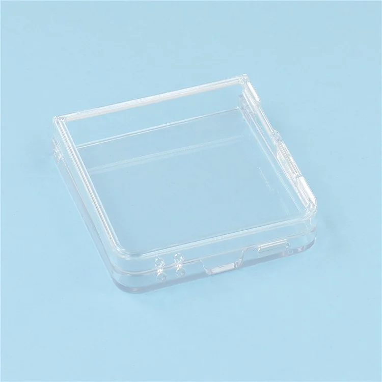Coque pour Samsung Galaxy Z Flip7 5G - Étui Rigide et Fin en PC Anti-Choc pour Téléphone - Transparent