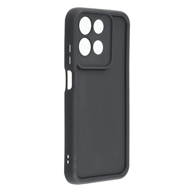 Capa para Motorola Moto G15 4G com Design Ranhurado TPU Antiderrapante - Preto