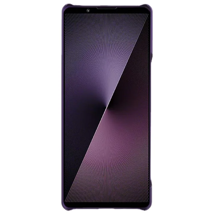 For Sony Xperia 1 VII Case Hard PC Drop Proof Frosted Minimalist Phone Cover - Purple