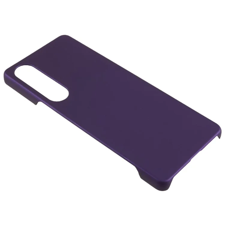For Sony Xperia 1 VII Case Hard PC Drop Proof Frosted Minimalist Phone Cover - Purple