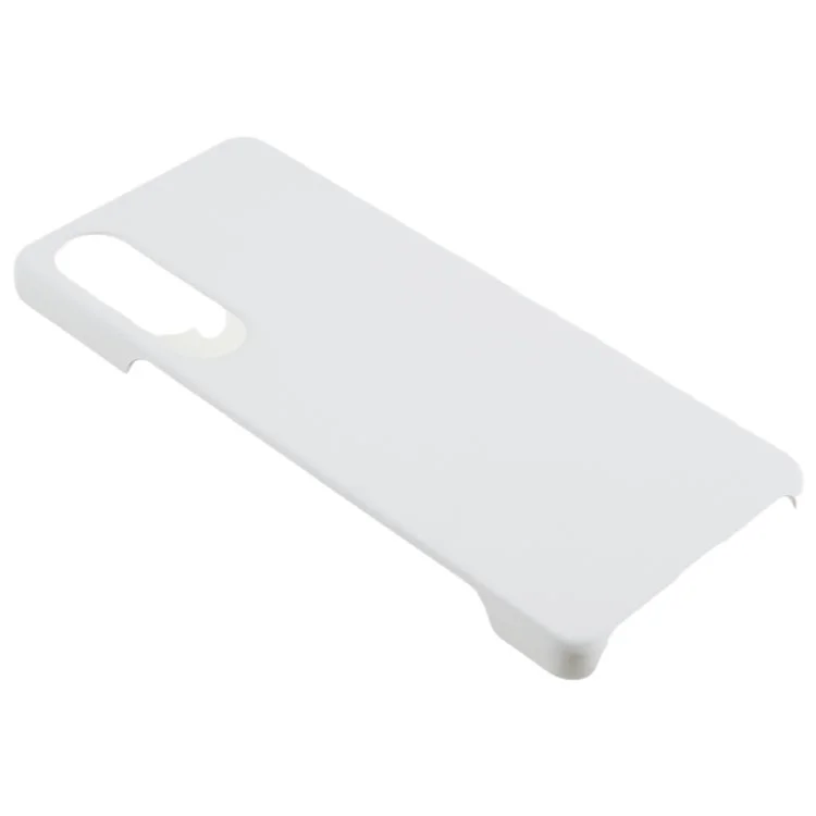 Cover per Sony Xperia 1 VII Custodia Rigida Antiurto Effetto Opaco Minimale - Bianco