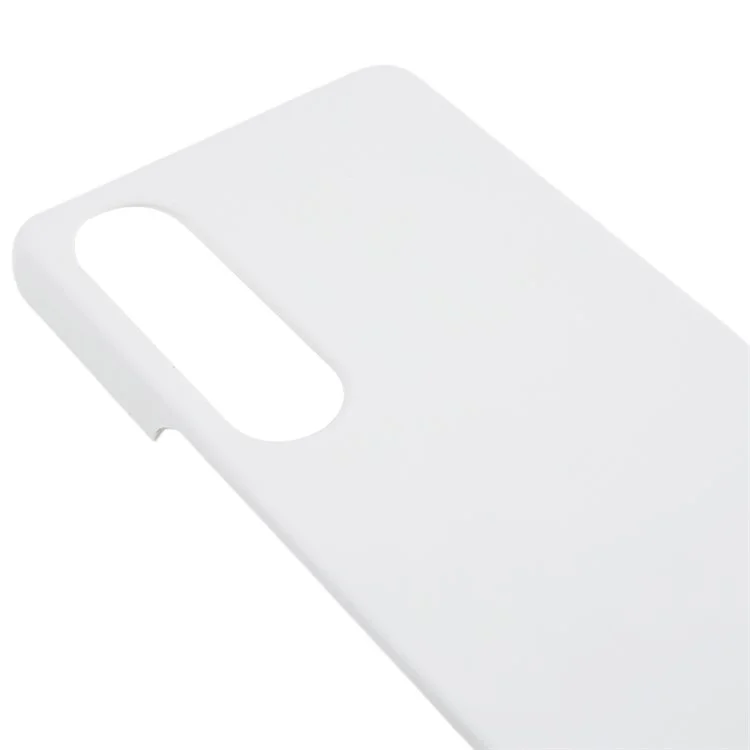 Cover per Sony Xperia 1 VII Custodia Rigida Antiurto Effetto Opaco Minimale - Bianco