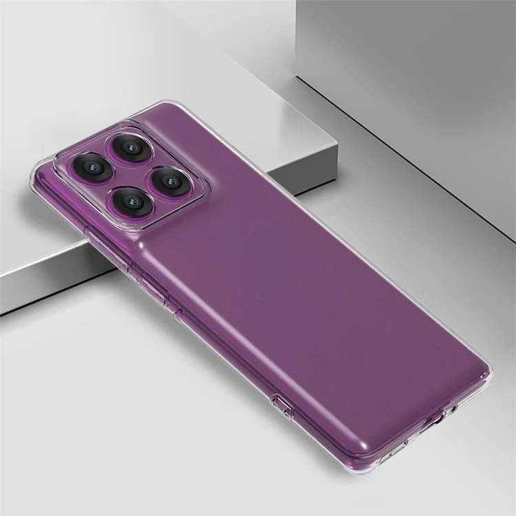 Per Motorola Edge 60 5G / Edge 60 Fusion 5G Cover Posteriore Ultra Sottile Flessibile TPU Custodia Trasparente per Cellulare