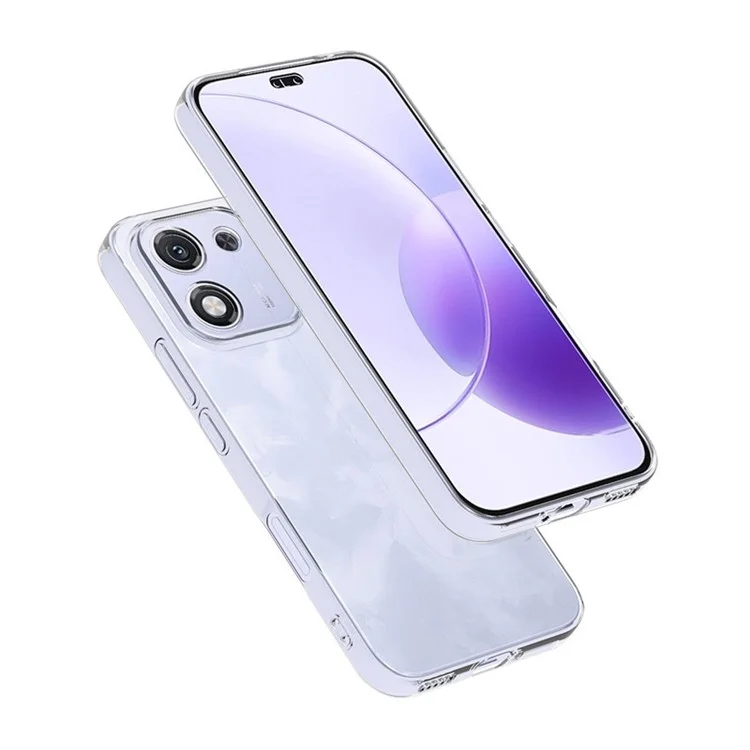 Funda trasera para Honor X70i, ultrafina, flexible, de TPU transparente para teléfono móvil