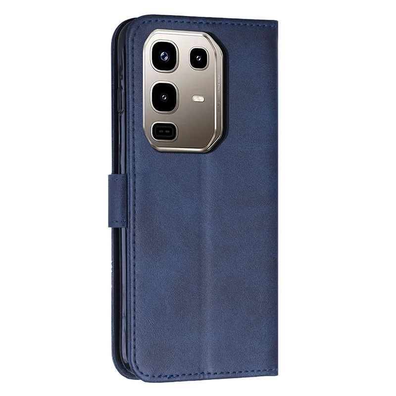 Funda protectora de cuero con soporte para Infinix Note 50x 5G - Azul