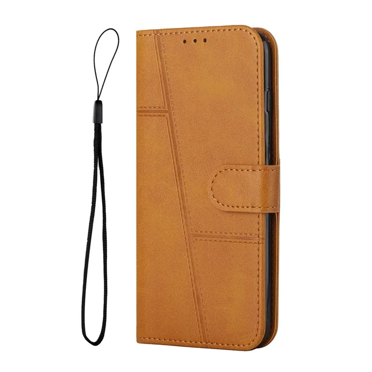 For Infinix Note 50 Pro+ 5G Case Leather Stand Protective Phone Cover - Yellow