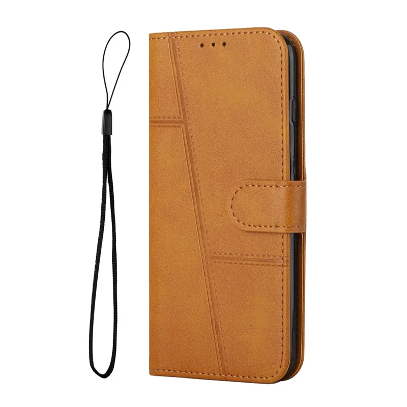 For TECNO Camon 40 Pro 4G Case Leather Stand Protective Phone Cover - Yellow