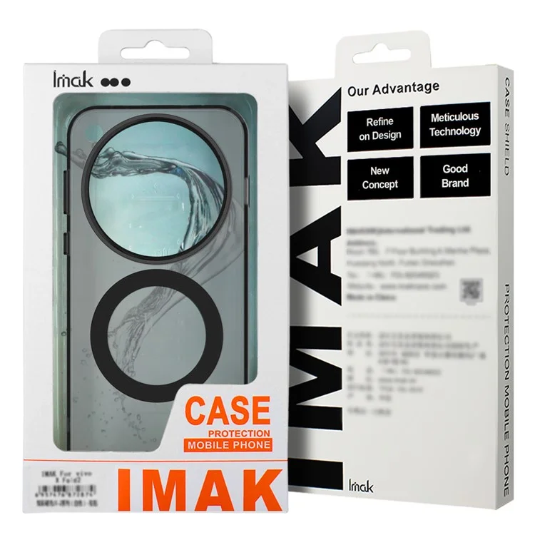 Чехол IMAK для Oppo K13 5G / K12s, совместимый с MagSafe, из поликарбоната и термопластичного полиуретана для защиты задней крышки телефона