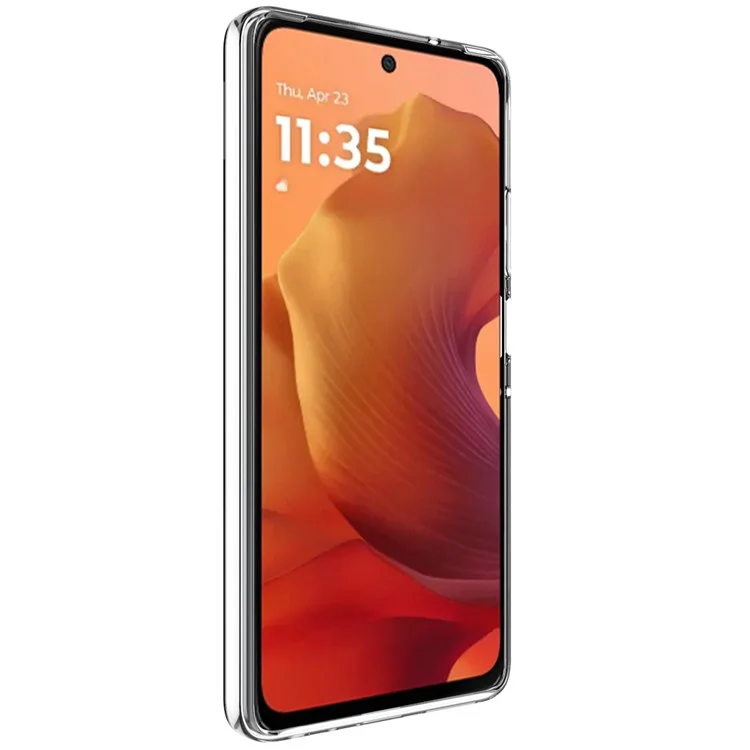 Funda IMAK UX-10 Series para Motorola Moto G Power (2025) Carcasa Transparente de Silicona Blanda para Móvil