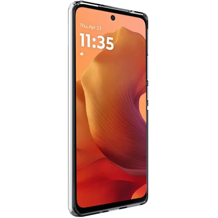 Capa de Celular IMAK UX-10 Series para Motorola Edge 50 5G / 50 Pro 5G Transparente, Capa Traseira Macia em TPU