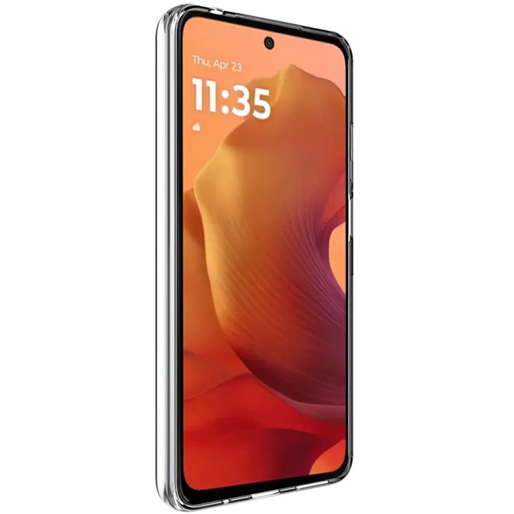 IMAK UX-10 Série Para Motorola Moto G15 4G Capa de Celular Transparente Capa Traseira de TPU Macio