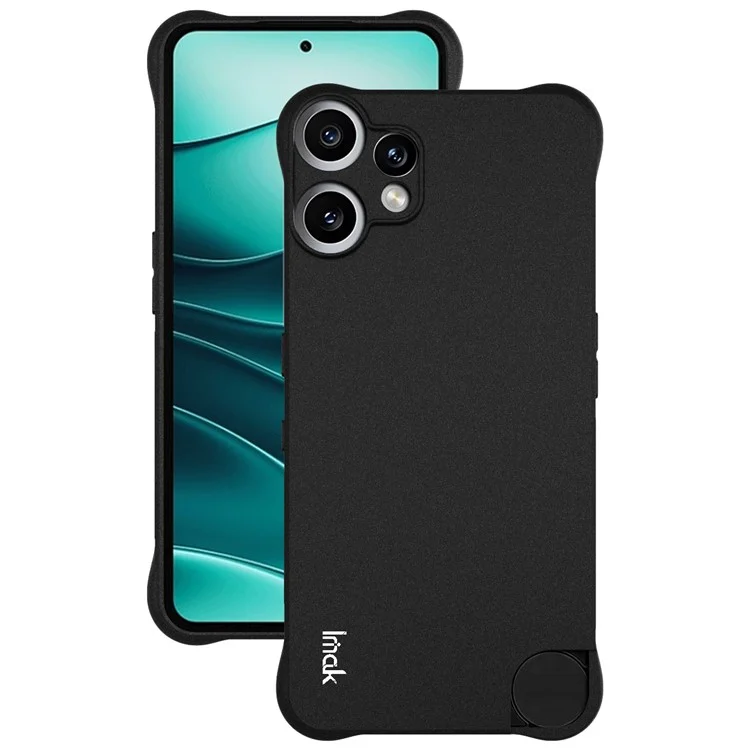 Funda IMAK para Nothing CMF Phone 2 Pro - Carcasa de TPU con Protección Antichoque por Airbag - Negro Mate