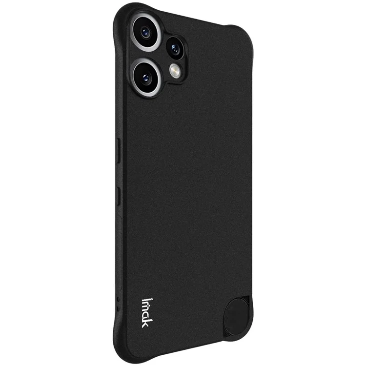 Funda IMAK para Nothing CMF Phone 2 Pro - Carcasa de TPU con Protección Antichoque por Airbag - Negro Mate