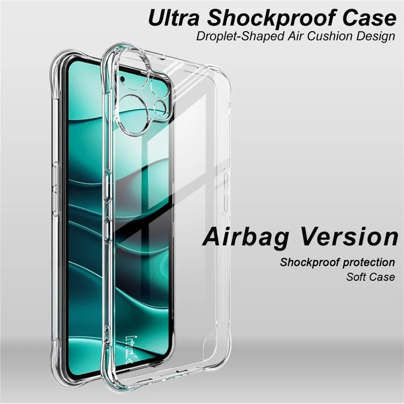 IMAK For Nothing CMF Phone 2 Pro Case TPU Phone Cover Airbag Shockproof Protection - Transparent