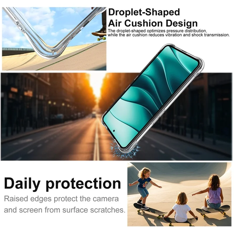 IMAK For Nothing CMF Phone 2 Pro Case TPU Phone Cover Airbag Shockproof Protection - Transparent