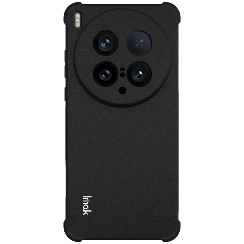 Funda IMAK para vivo X200 Ultra 5G, Carcasa de TPU Antigolpes con Protección de Airbag - Negro Mate