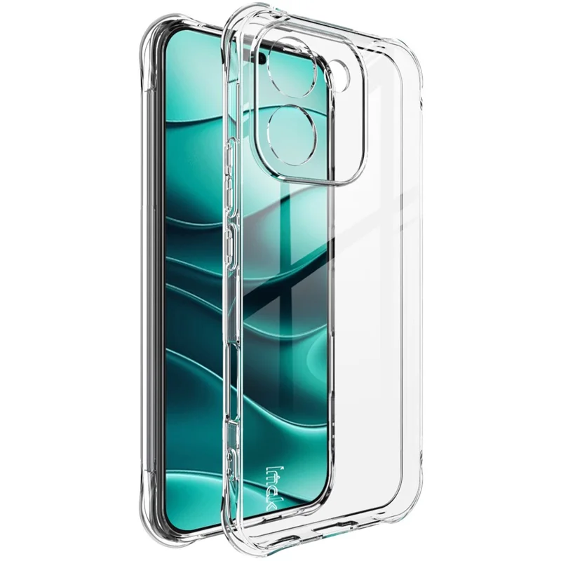 IMAK For Honor X70i Case TPU Phone Cover Airbag Shockproof Protection - Transparent