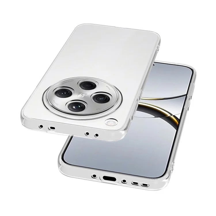 For Oppo Find X8 5G Back Cover Ultra Thin Flexible TPU Clear Phone Case