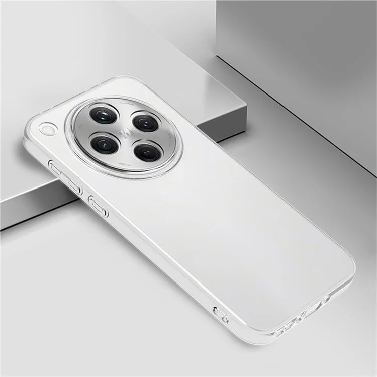 Para Oppo Find X8 Pro 5G Capa Traseira Ultrafina Flexível de TPU Transparente para Celular
