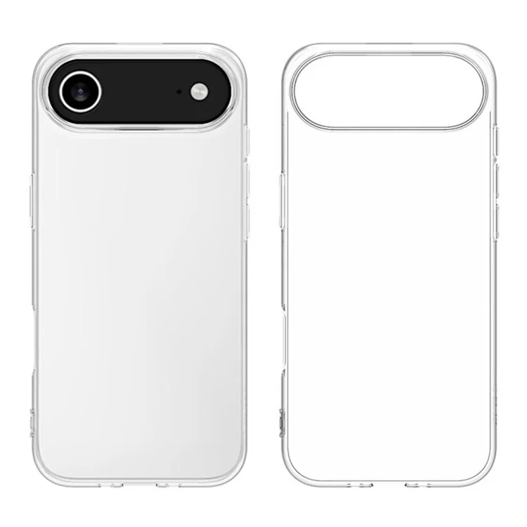 Étui d'air pour iPhone 17 Mince Transparent Coque de téléphone en TPU souple