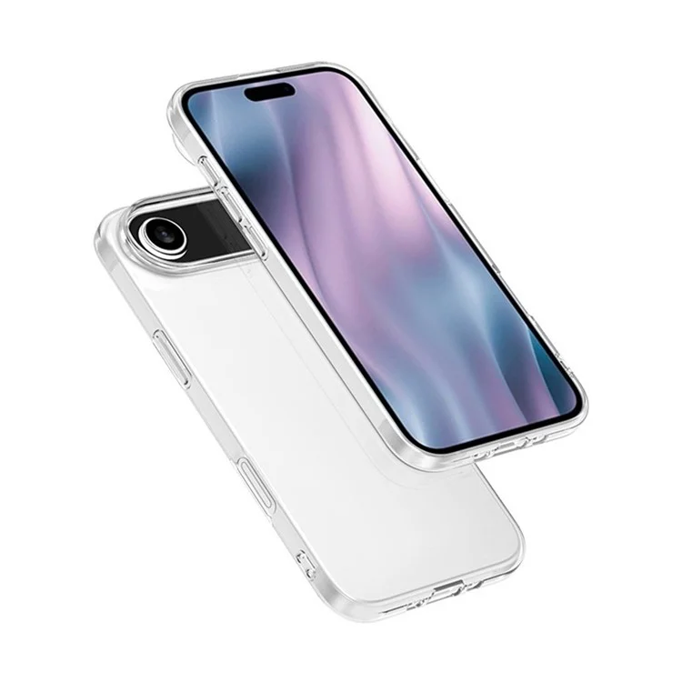 Étui d'air pour iPhone 17 Mince Transparent Coque de téléphone en TPU souple
