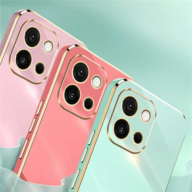 XINLI For OnePlus 13T 5G Case Ring Kickstand Electroplating TPU Phone Cover - Cyan