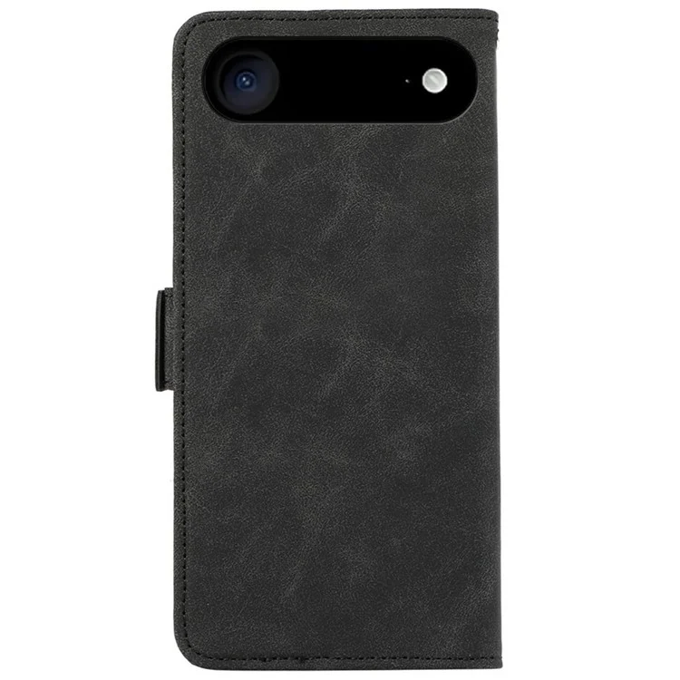 ABEEL Étui Air pour iPhone 17 Folio en cuir PU Support Vue Blocage RFID Coque de téléphone - Noir